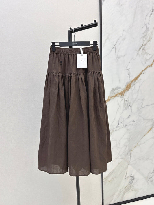 25ss embroidered skirt