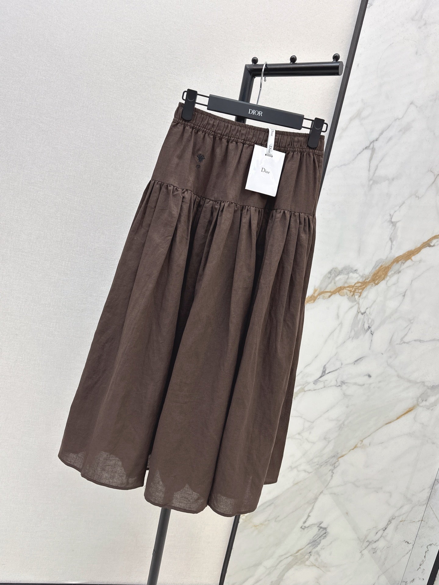 25ss embroidered skirt