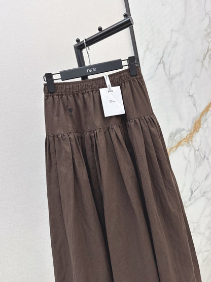 25ss embroidered skirt