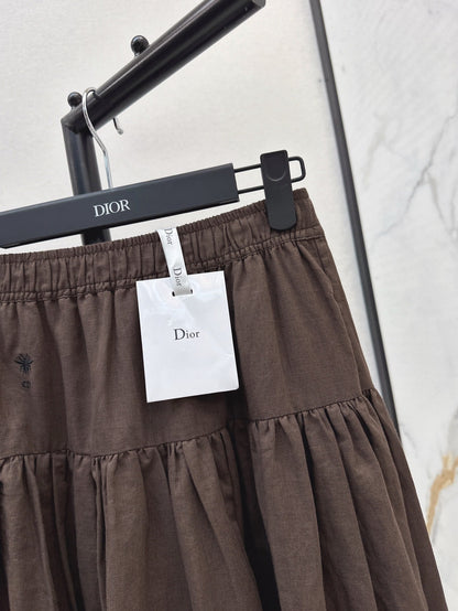 25ss embroidered skirt