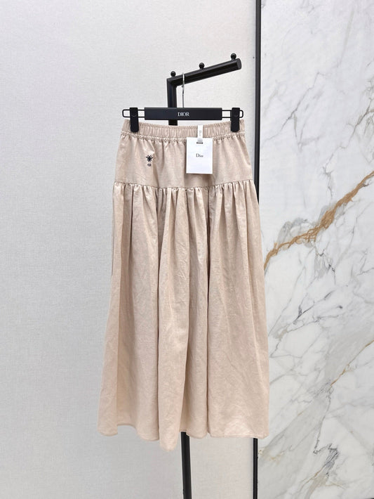 25ss embroidered skirt