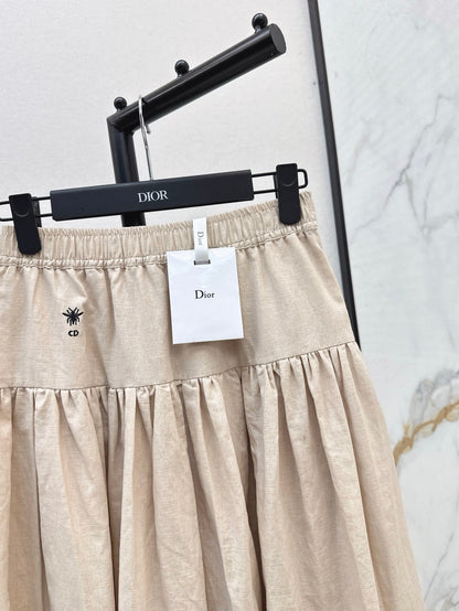 25ss embroidered skirt