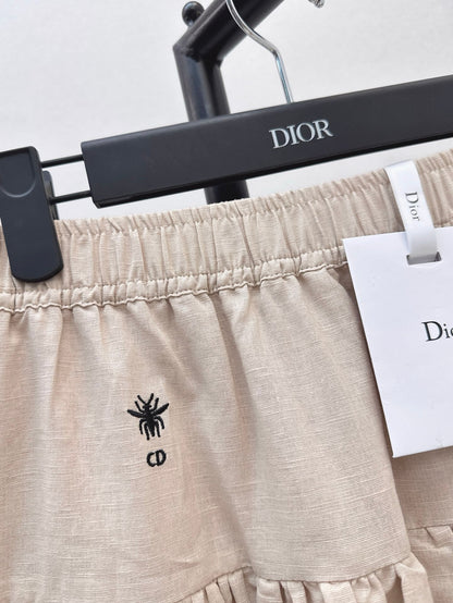 25ss embroidered skirt