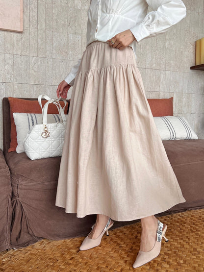 25ss embroidered skirt