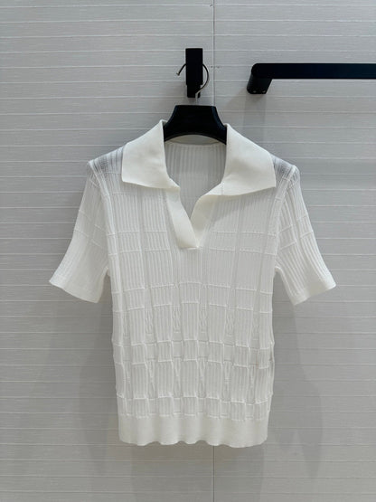 25ss knitted polo shirt