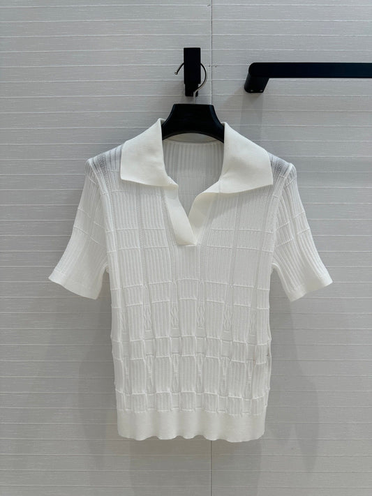 25ss knitted polo shirt