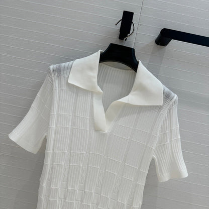 25ss knitted polo shirt