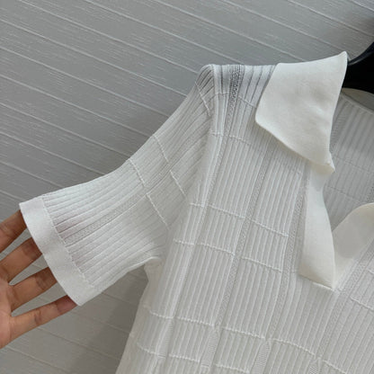 25ss knitted polo shirt