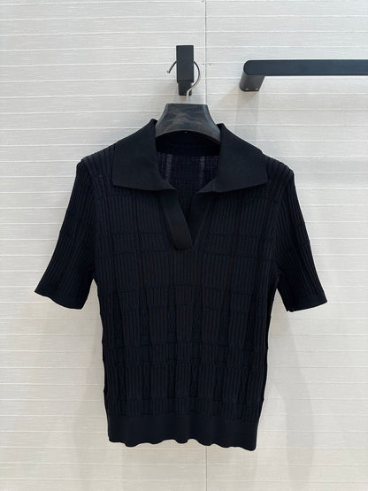 25ss knitted polo shirt