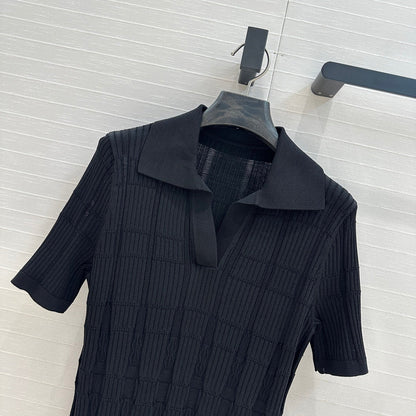 25ss knitted polo shirt