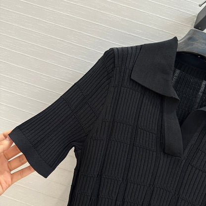 25ss knitted polo shirt