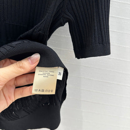 25ss knitted polo shirt