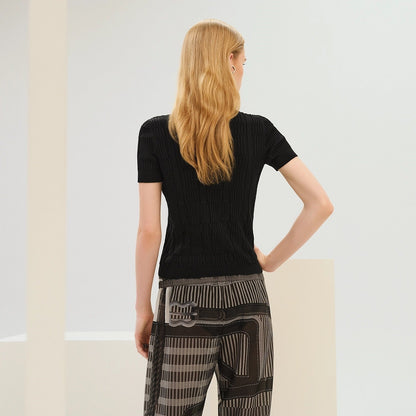 25ss knitted polo shirt