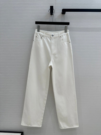 25ss embroidered jeans