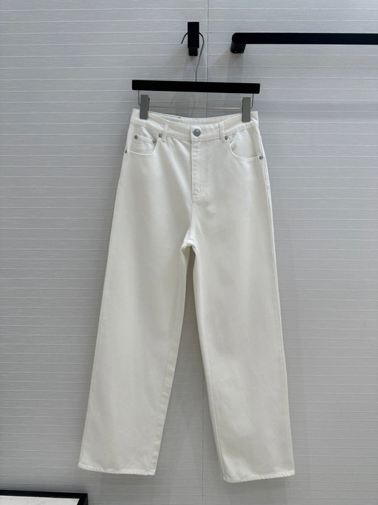 25ss embroidered jeans