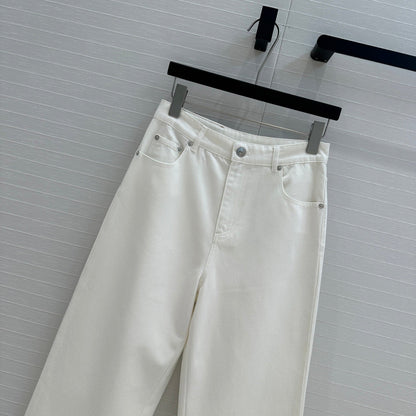 25ss embroidered jeans