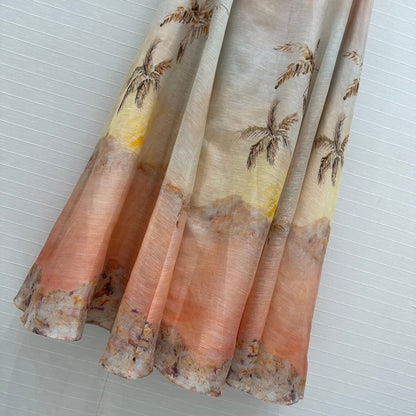 25ss silk skirt