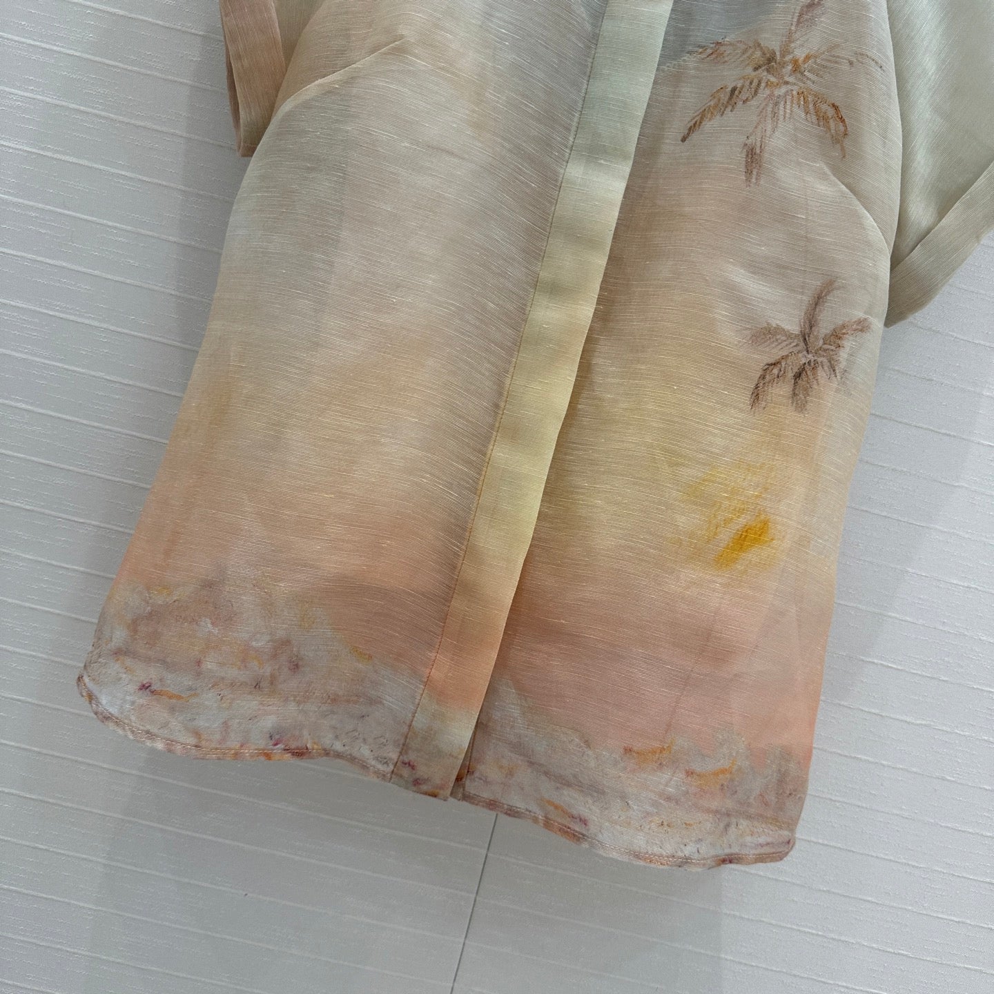 25ss silk 2piece shirt set