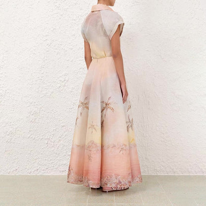 25ss silk 2piece shirt set