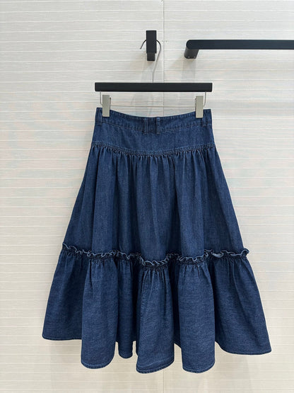 25ss denim skirt