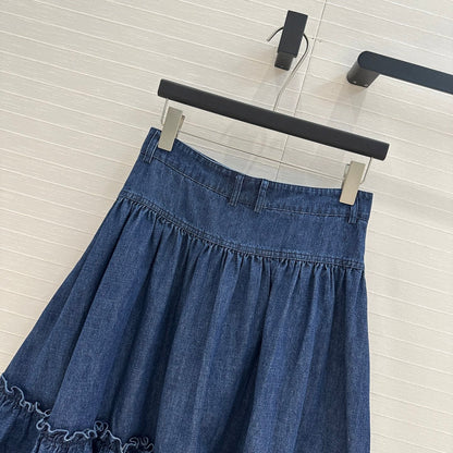25ss denim skirt