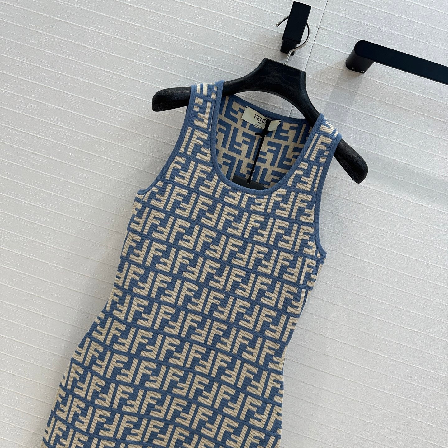 25ss jacquard knitted dress