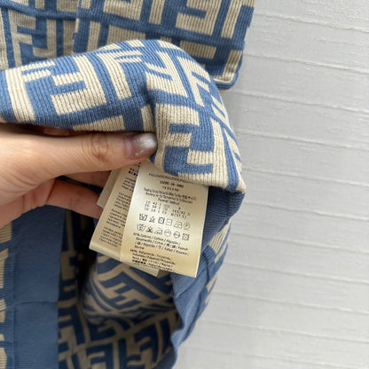 25ss jacquard knitted dress