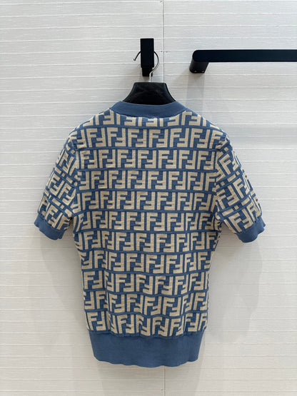 25ss knitted crop t-shirt