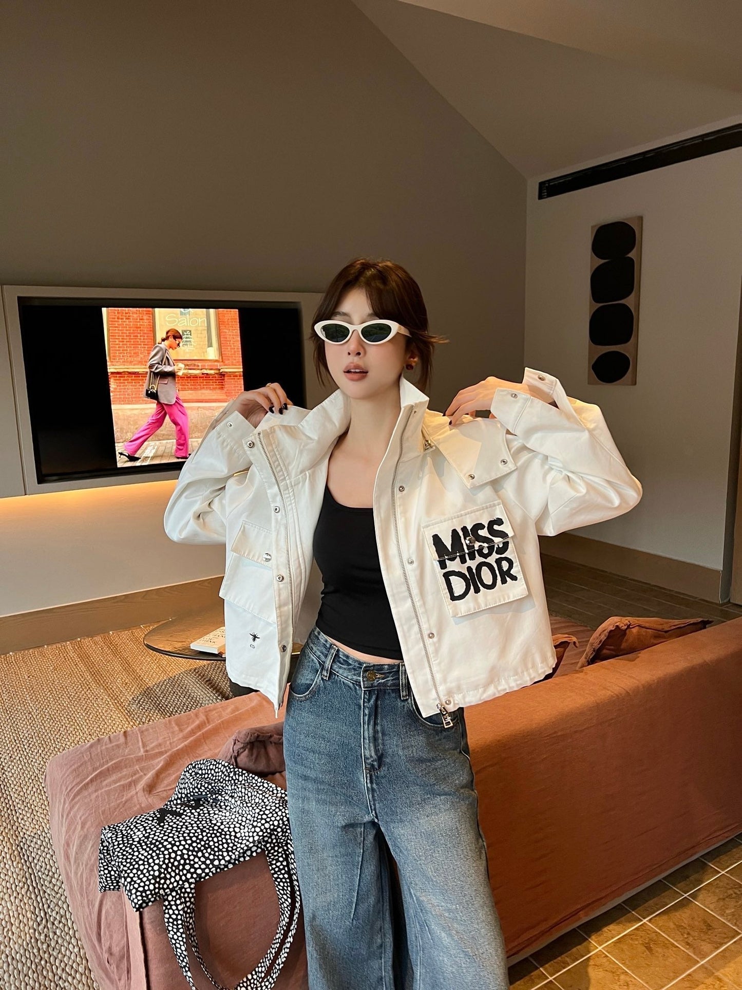 25ss miss embroidered jacket