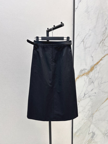D 25ss belt skirt