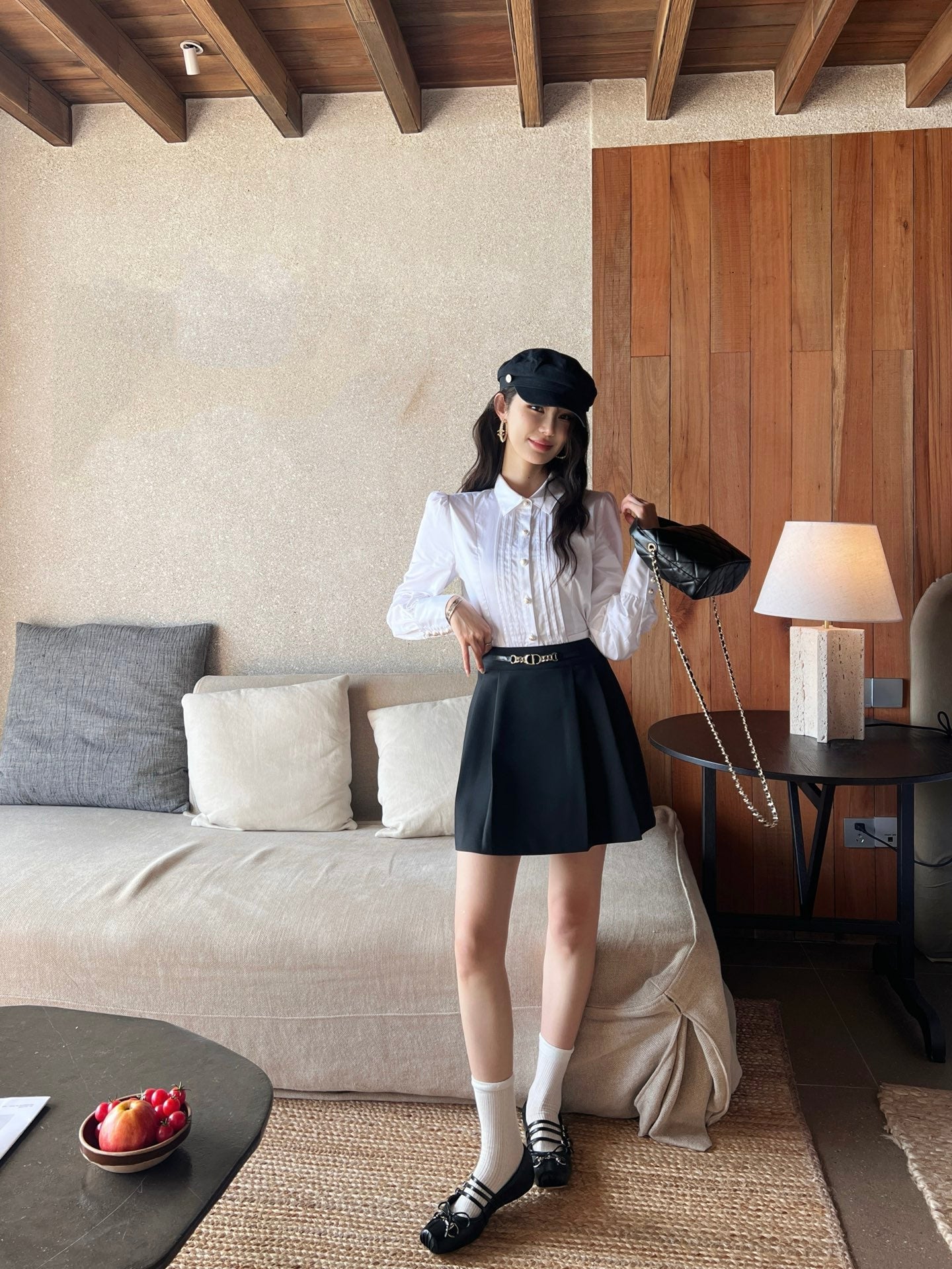 D 25ss short skirt