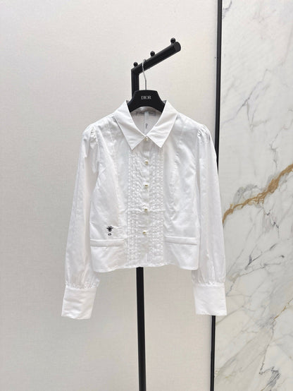 D 25ss embroidered shirt