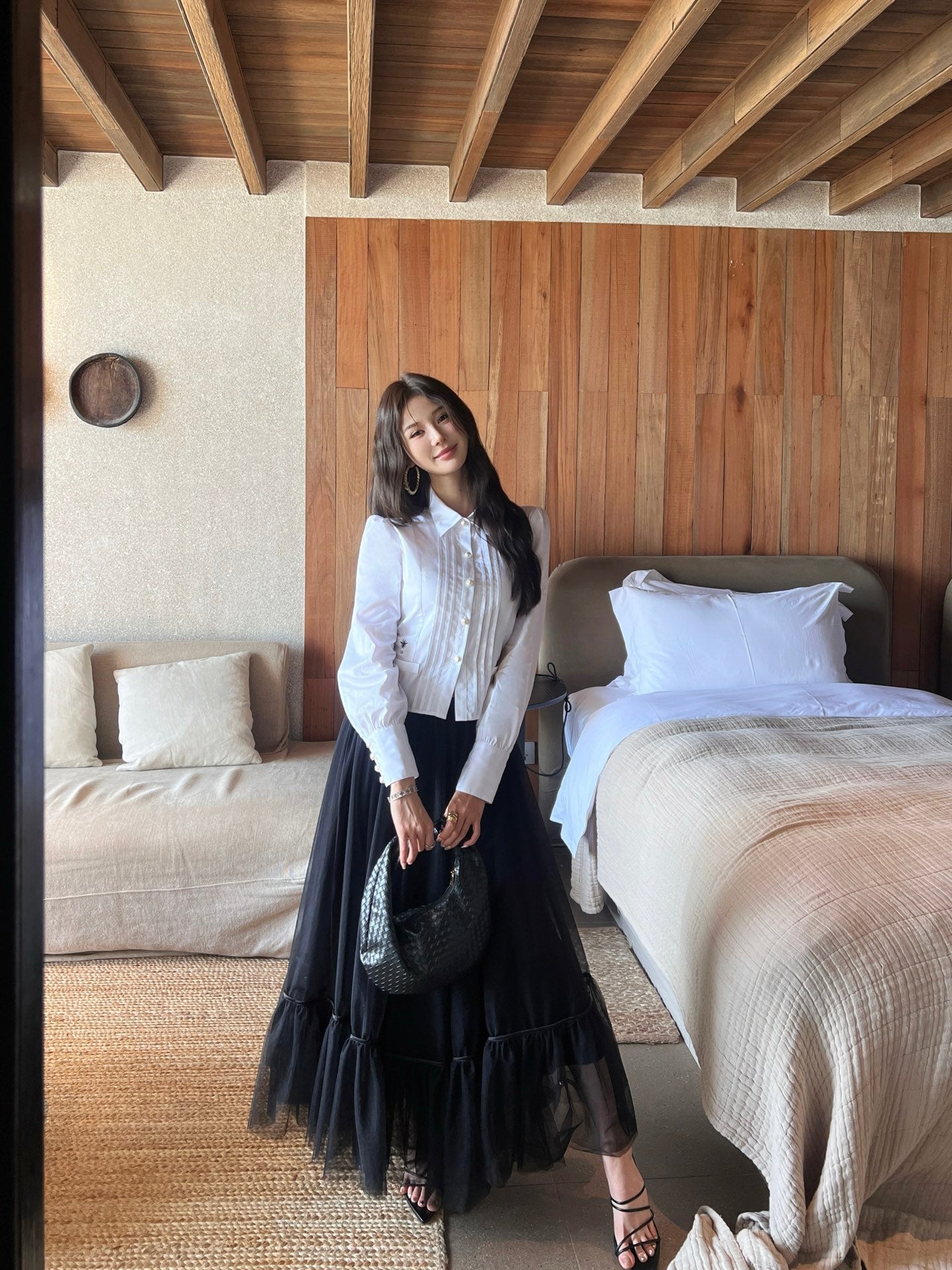 D 25ss embroidered shirt