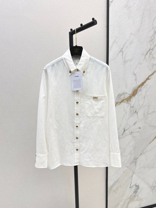 25ss linen buttons shirt
