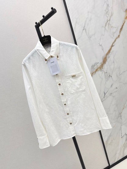 25ss linen buttons shirt