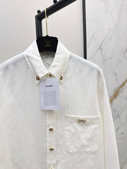 25ss linen buttons shirt