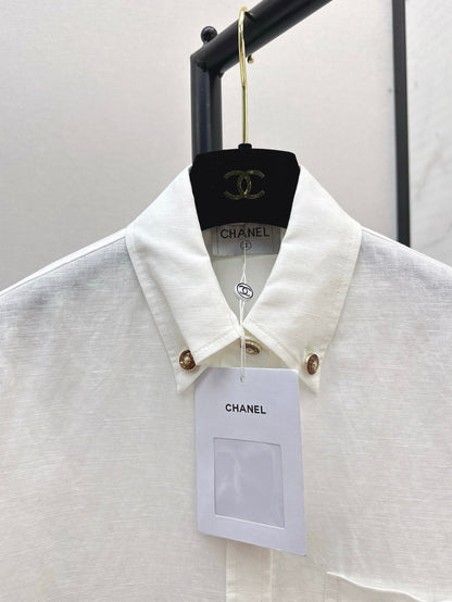 25ss linen buttons shirt