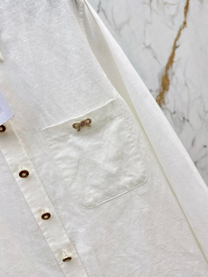25ss linen buttons shirt