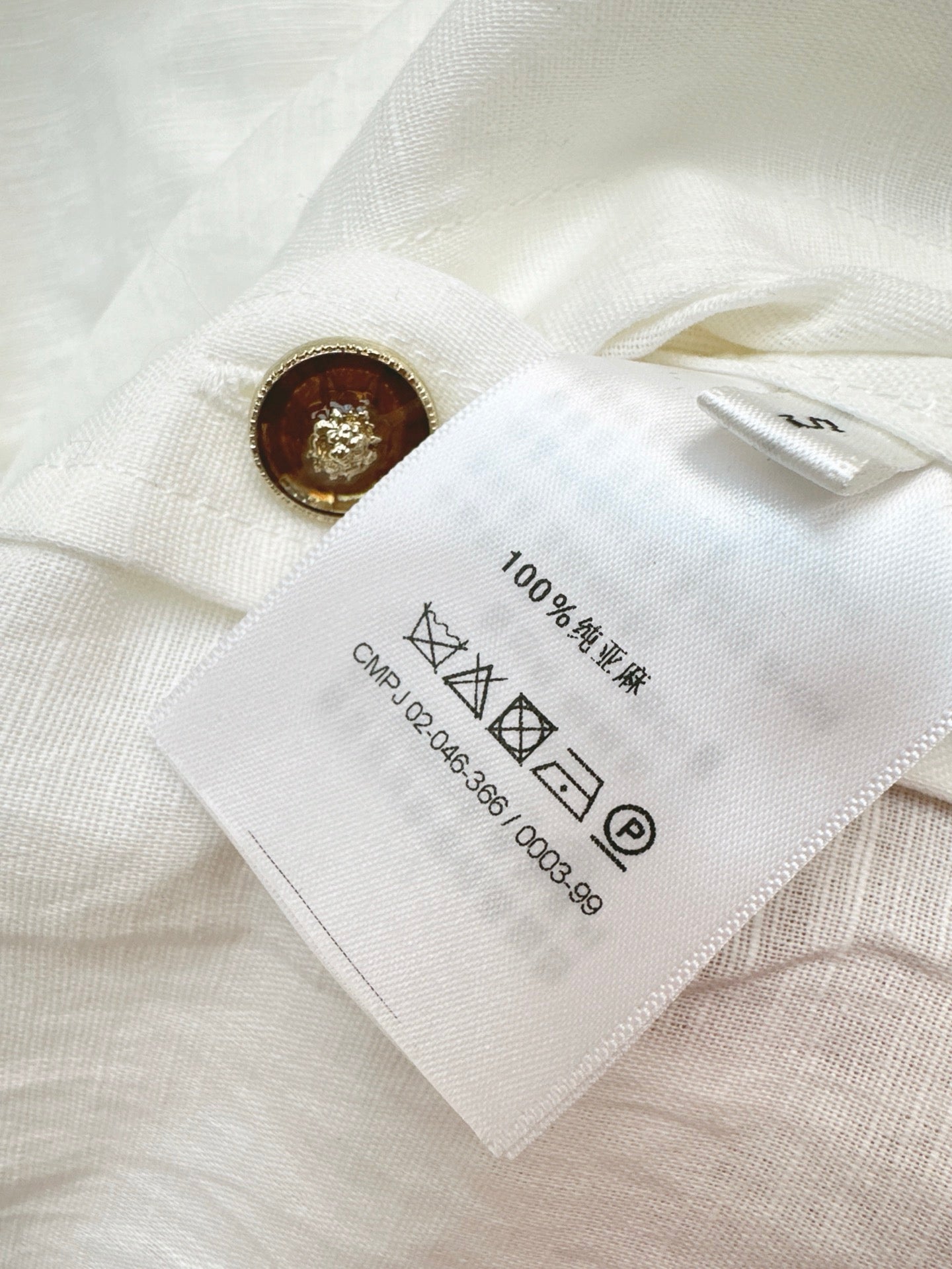 25ss linen buttons shirt