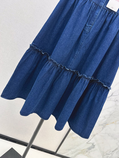 Val 25ss denim skirt