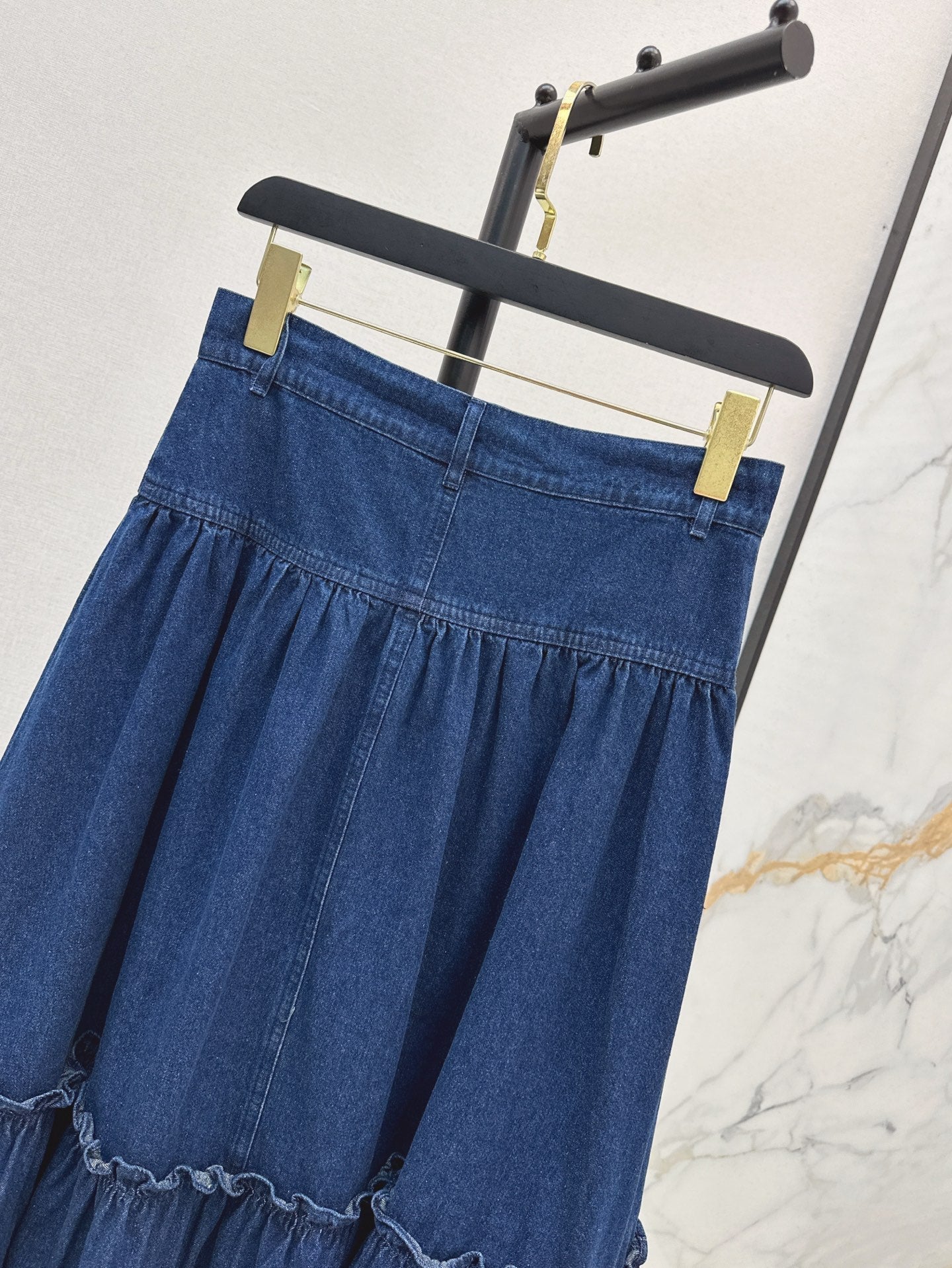 Val 25ss denim skirt