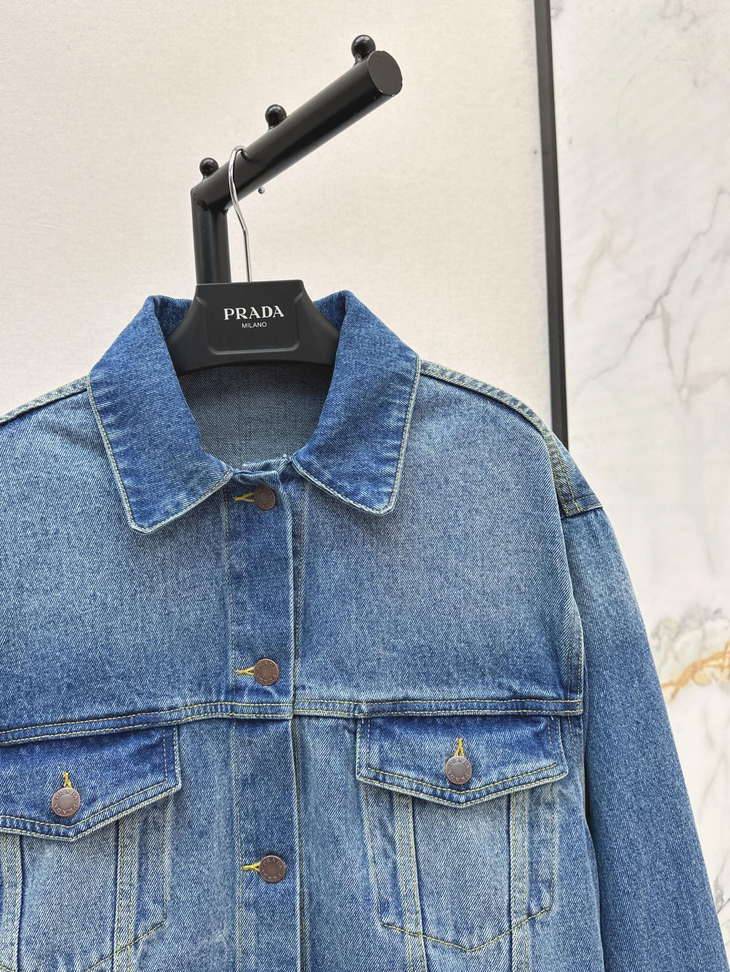 25ss crop denim jacket