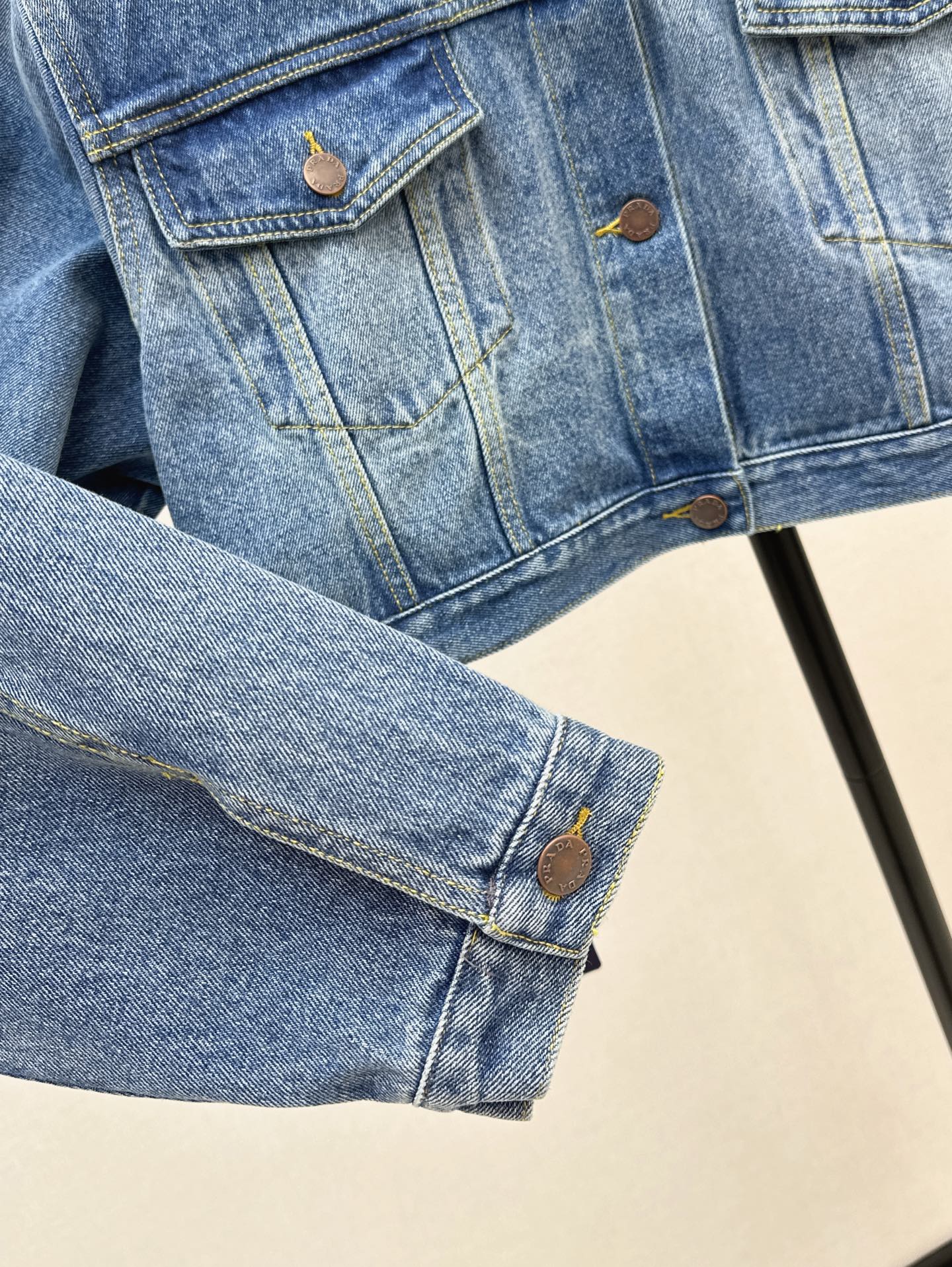 25ss crop denim jacket
