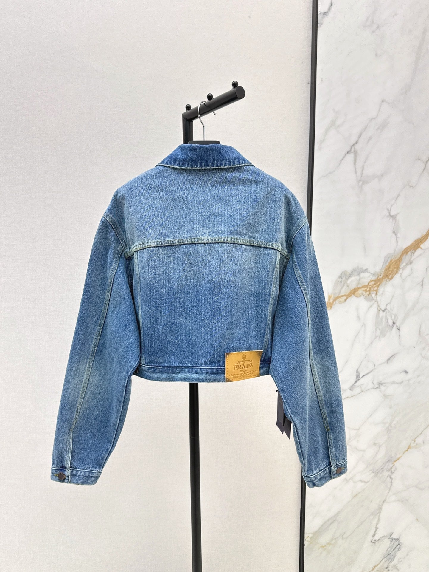 25ss crop denim jacket