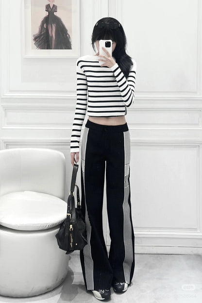 D 25ss wide leg pants