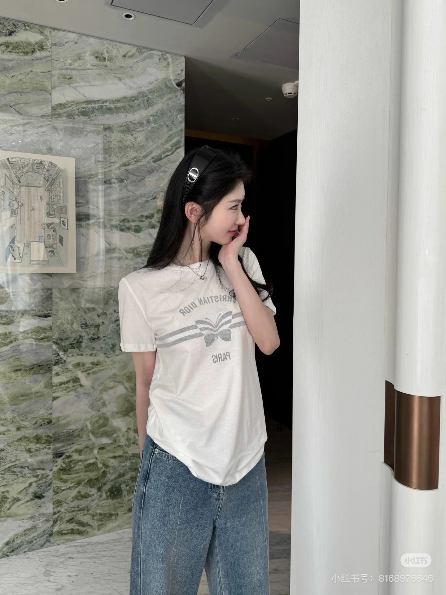 D 25ss printed t-shirt