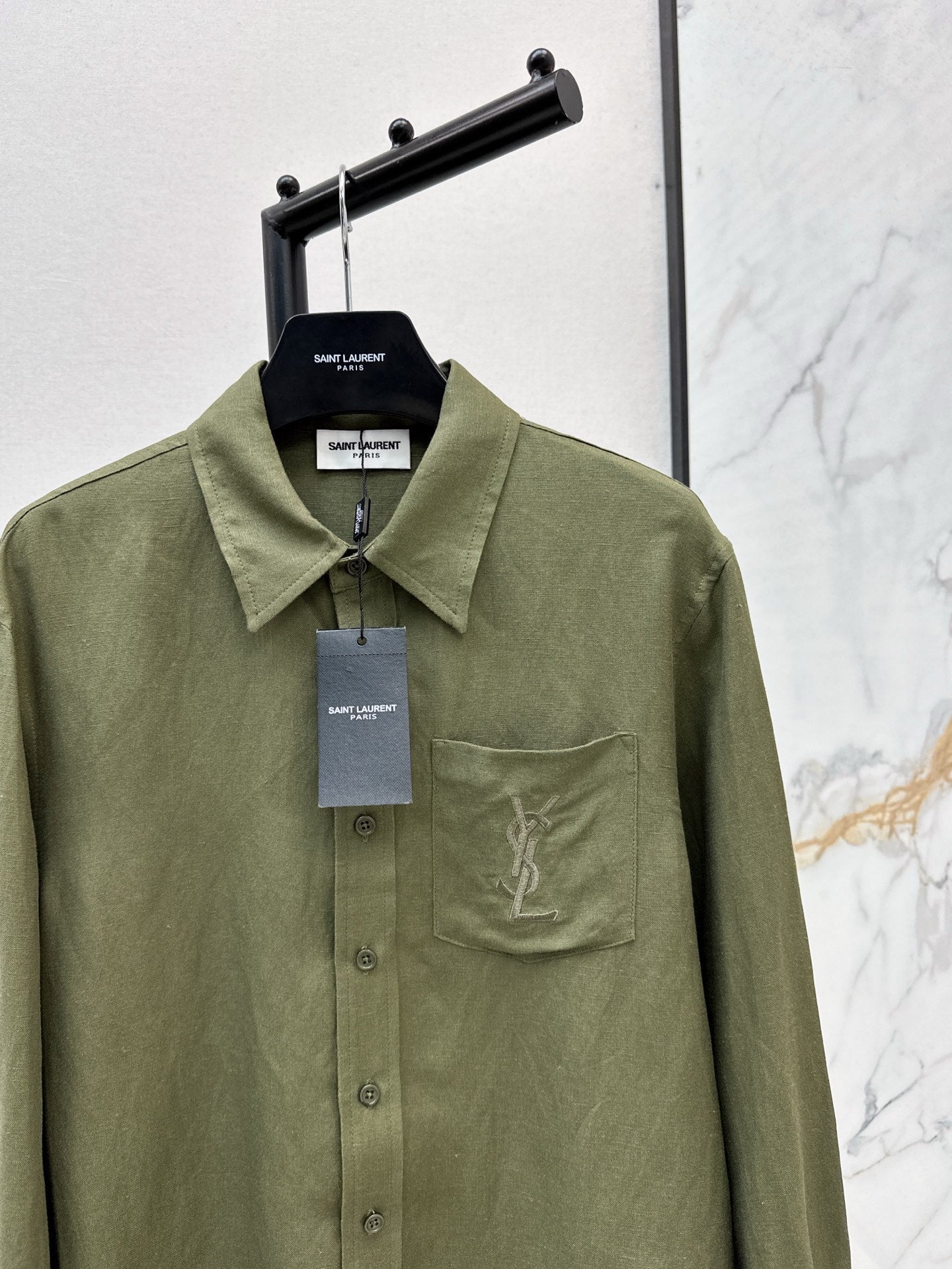 sa 25ss linen buttons shirt