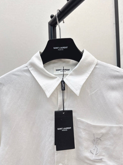 25ss linen buttons shirt