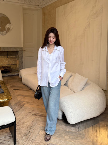 25ss linen buttons shirt