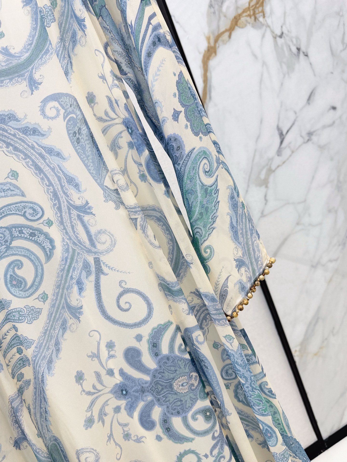 zim 25ss Silk printed dress